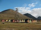 Barevné domky Longyearbyenu